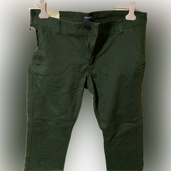 PRODUKT - men’s green chino pant NWT - Picture 2 of 6
